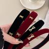 Hair accessories for women girl headbands korean band vintage bow popular leading fashion hoop washing adults kpop new in