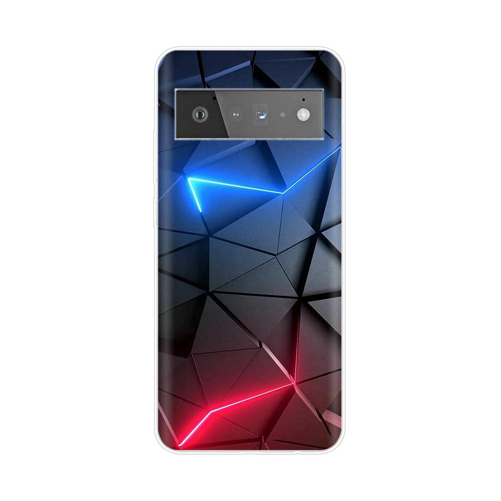 For Google Pixel 6 Pro Case Silicone Soft Clear TPU Phone Cover for Google Pixel6 Pixel 6 Pro 6A Case Pixel6A Cover Bumper Coque
