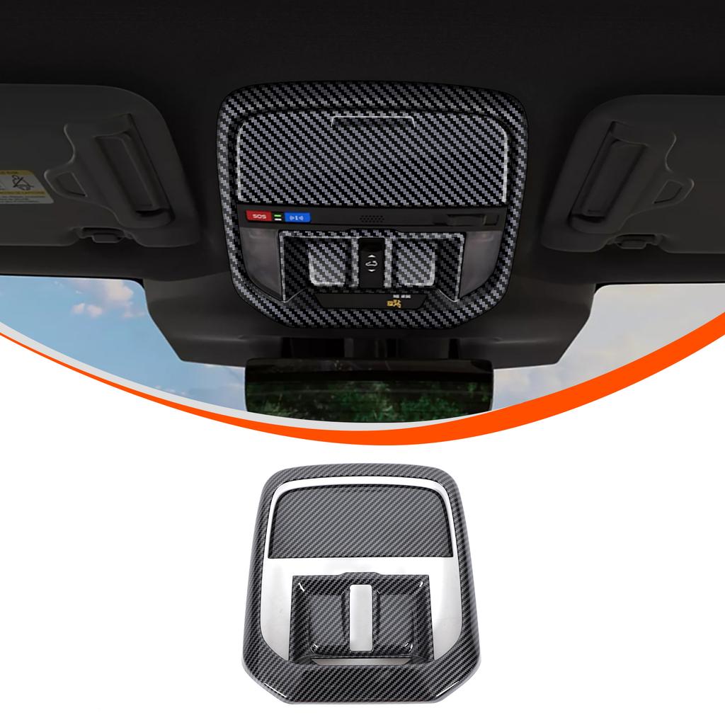 ABS Carbon Fiber For Subaru Forester 2026+ Center Control Shift Panel Air Outlet Frame Glass Lift Frame Sticker Accessories