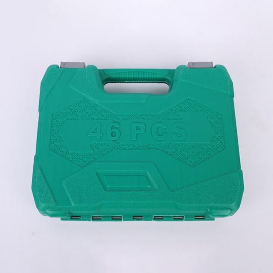 Kit de Reparo de Carro com 46 Peças com Catraca 72T/24T Conjunto Profissional de Soquetes Chave Alta Dureza