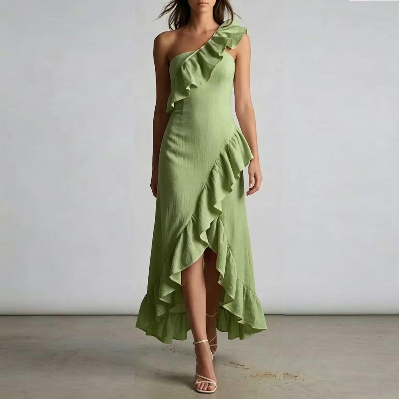 

Women s Summer Casual Festive Dresses For Women Wedding Guest Bridesmaid Dresses Party Dress L