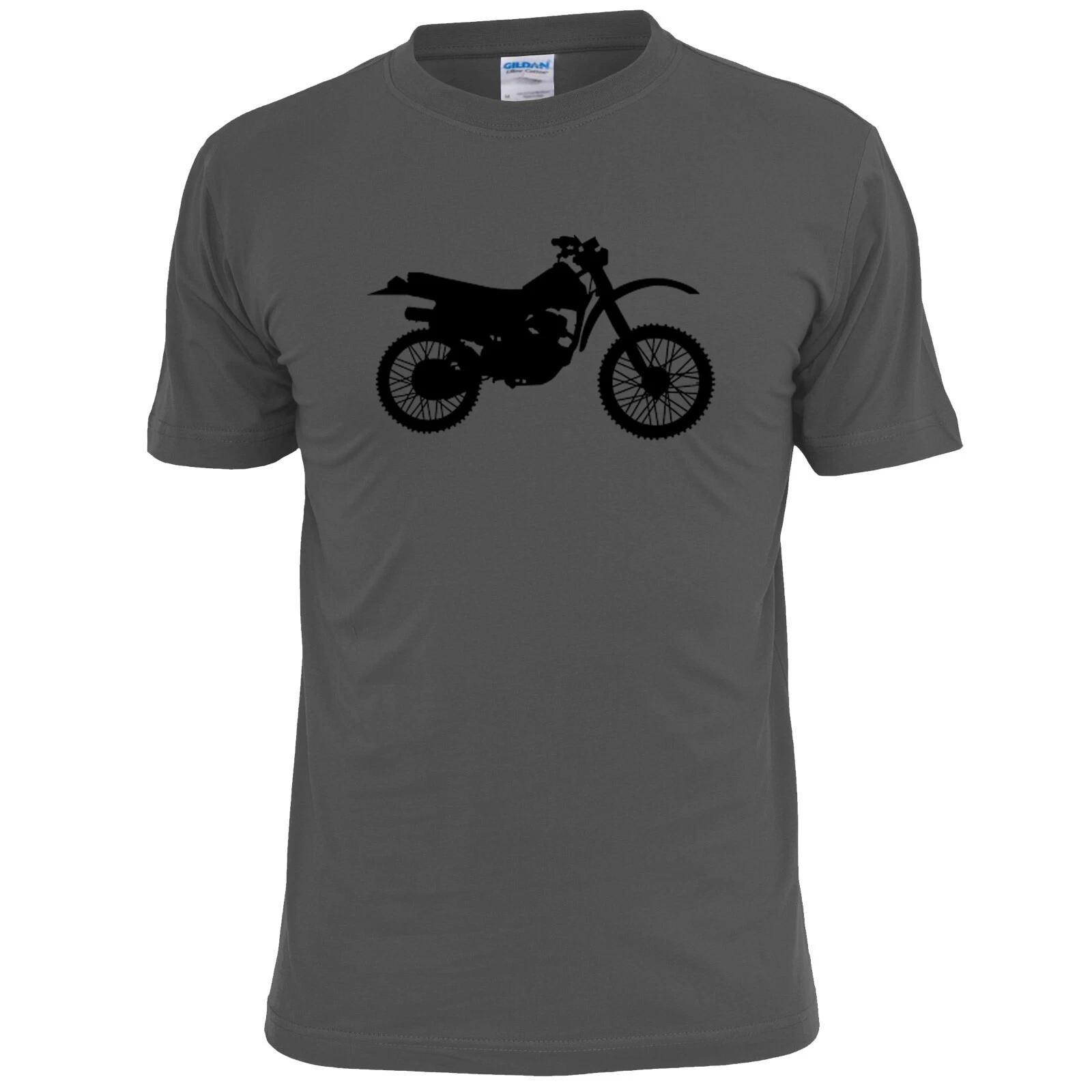 Mens Trials Motorcycle Blueprint T shirt Scrambler M