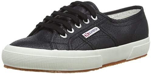 Кроссовки Superga 2750 Lame black/white