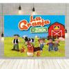 Green Grass Farm Theme Party Decoration  Background La Granja De Zenon Backdro Photo Backdrop Kids 1st Birthday Baby Shower