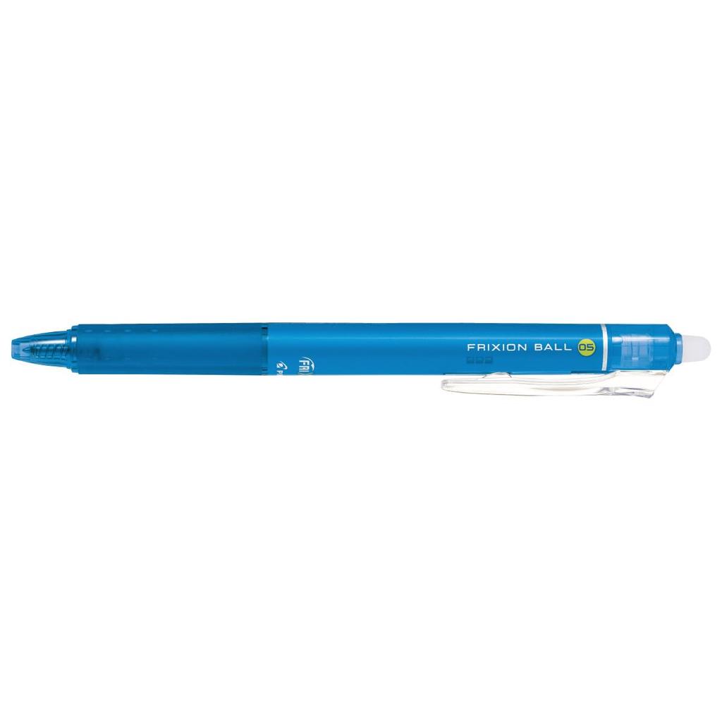 Pilot FriXion Ball Knock Erasable Ballpoint Light Set 0.5 Pen, Blue, 10-Piece (LFBK230EF10LB)