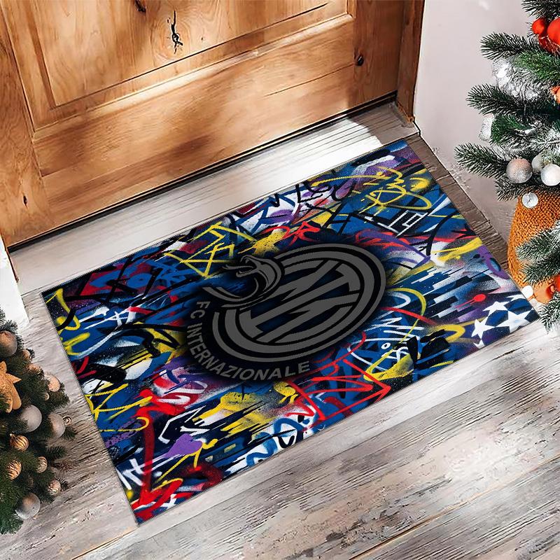 Borussia Dortmund Printed Flannel Area Rug Non Slip Soft Polyester Floor Carpet Indoor Decor Mat for Bedroom Living Room Sofa