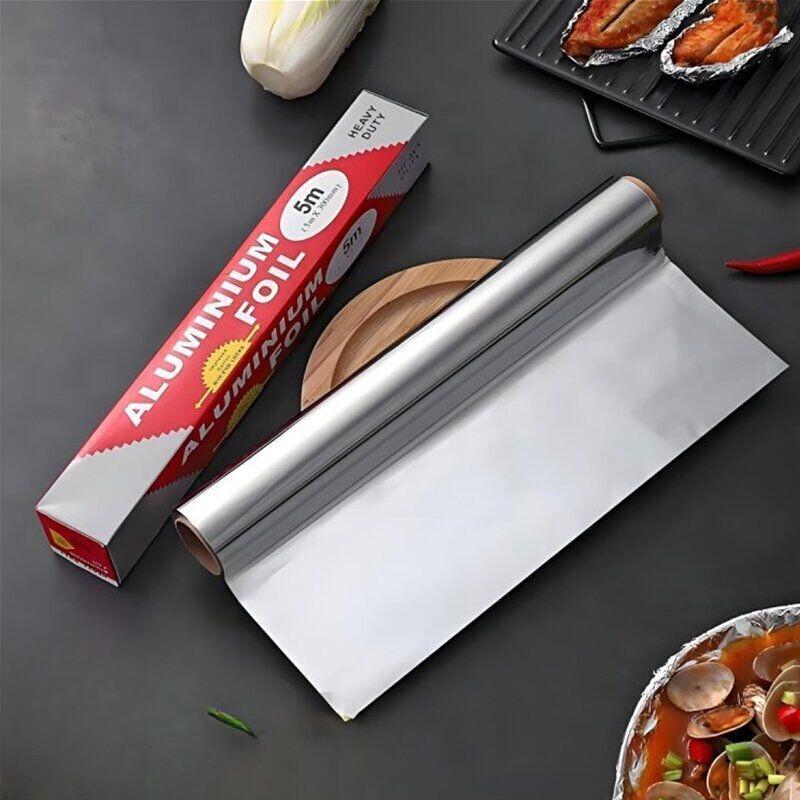 Zhicheng Jiamei Heavy-Duty Aluminum Foil Roll 5m x 30cm
