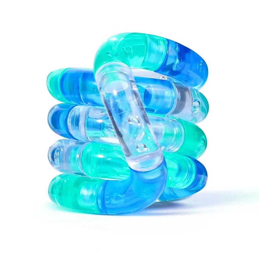 Tangle Fidget Toy Electroplated Temperature Sensitive Color Changing Luminous Stress Relief Focus Aid For Adults Office Gifts
