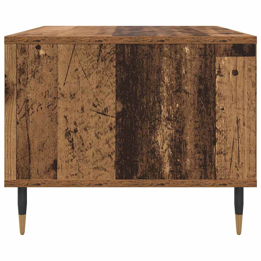 Coffee Table Reclaimed Wood Look 60 x 50 x 40 cm Wood Based Material