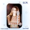 G.E.M. Star Idol Laser Badge & Brooch Pendant