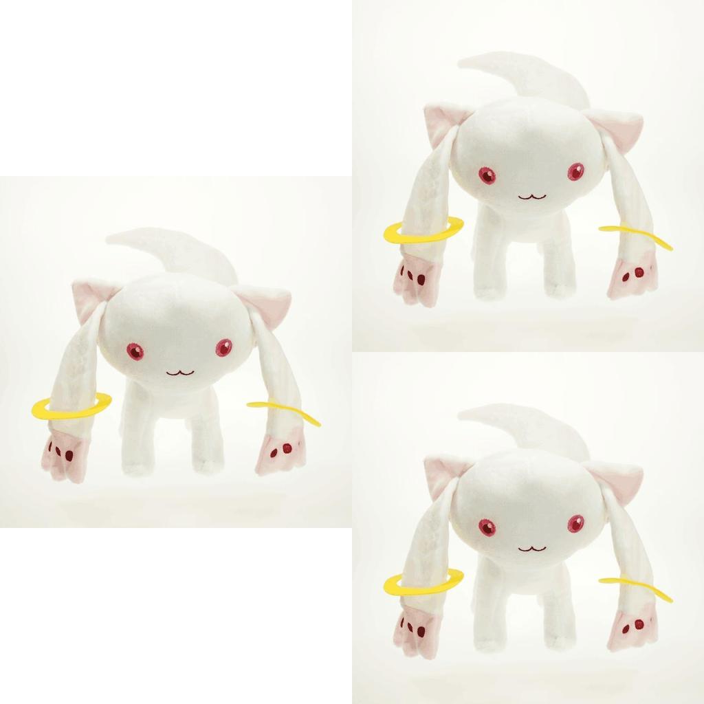 Cute And Soft Anime Magi Madoka Kyubey Plush Toy For Kids And Cosplay Lovers