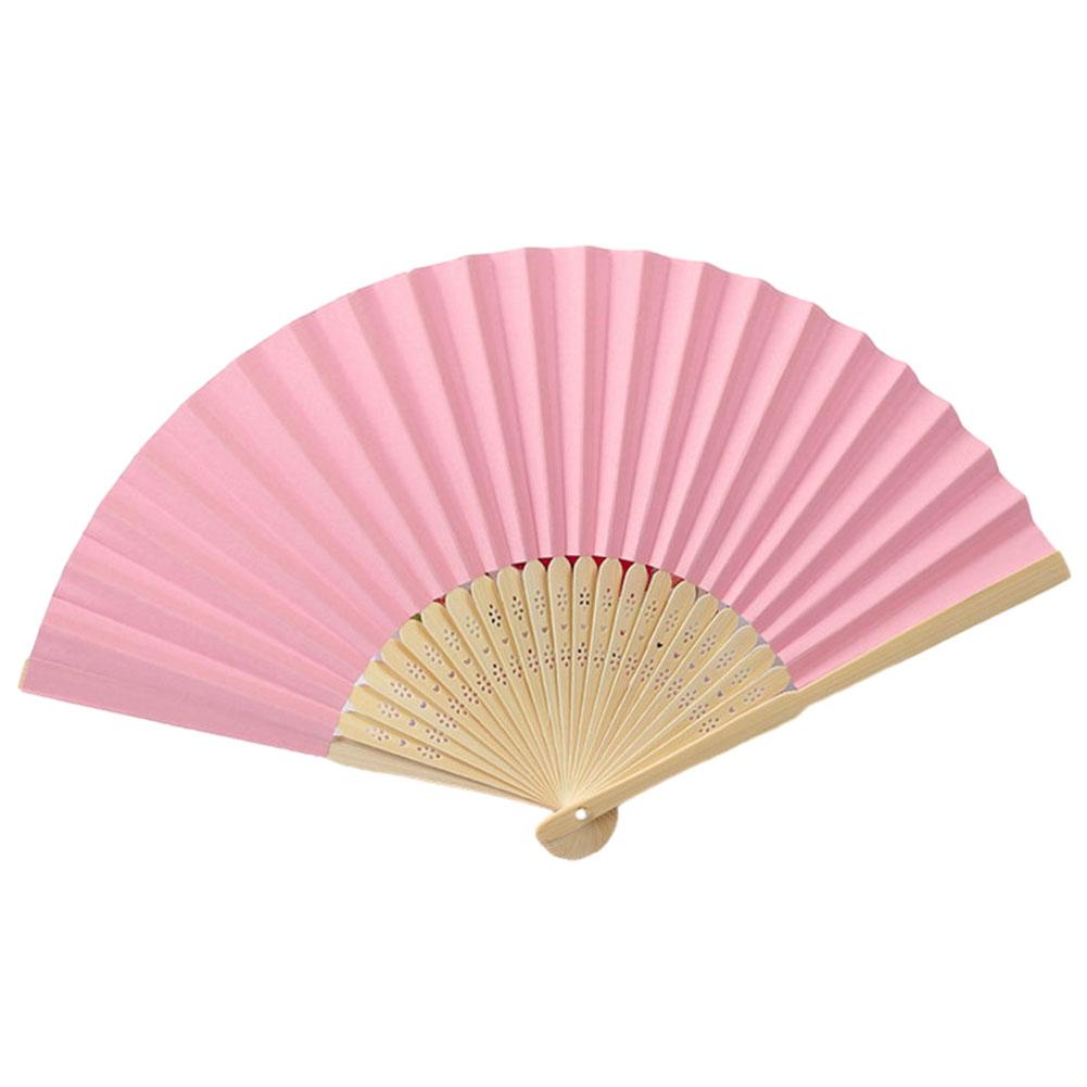 Unique 7Inch Folding Fan Handmade Chinese Style Paper Fan for Weddings Parties and Events Easy To Carry and Elegant