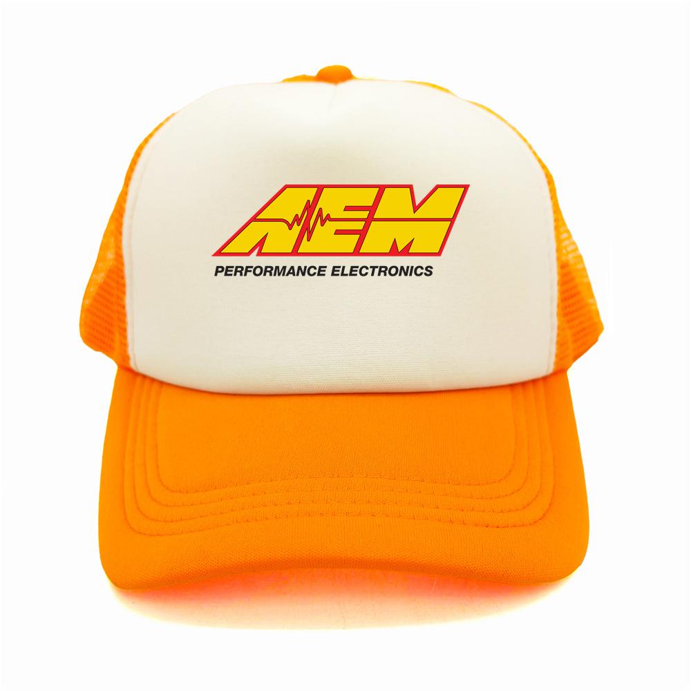 Aem Performance Electronics Trucker Cap Men Aem Hat Baseball Cap Unisex Outdoor Mesh Net Caps MZ-619