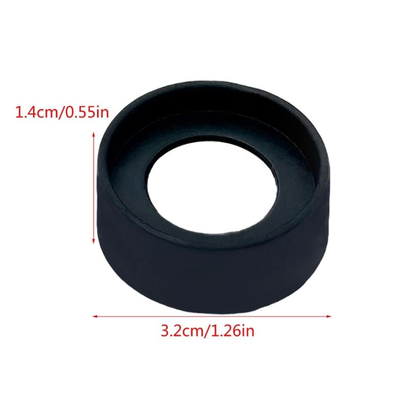 Industrial Eyepiece Cover 28mm-37mm Inner Diameter Binoculars Rubber Eyepiece Eyes Guard Cups Shield for Microscopes Drop Ship