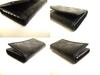 Authentic GUCCI GG Imprimee Black Leather 6 Pics Key Cases #a163  Open Box