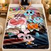 Couverture FlamboyanteAmazing World of Gumball Couverture Douce et Chaude pour Canapé Lit Intérieur Salon