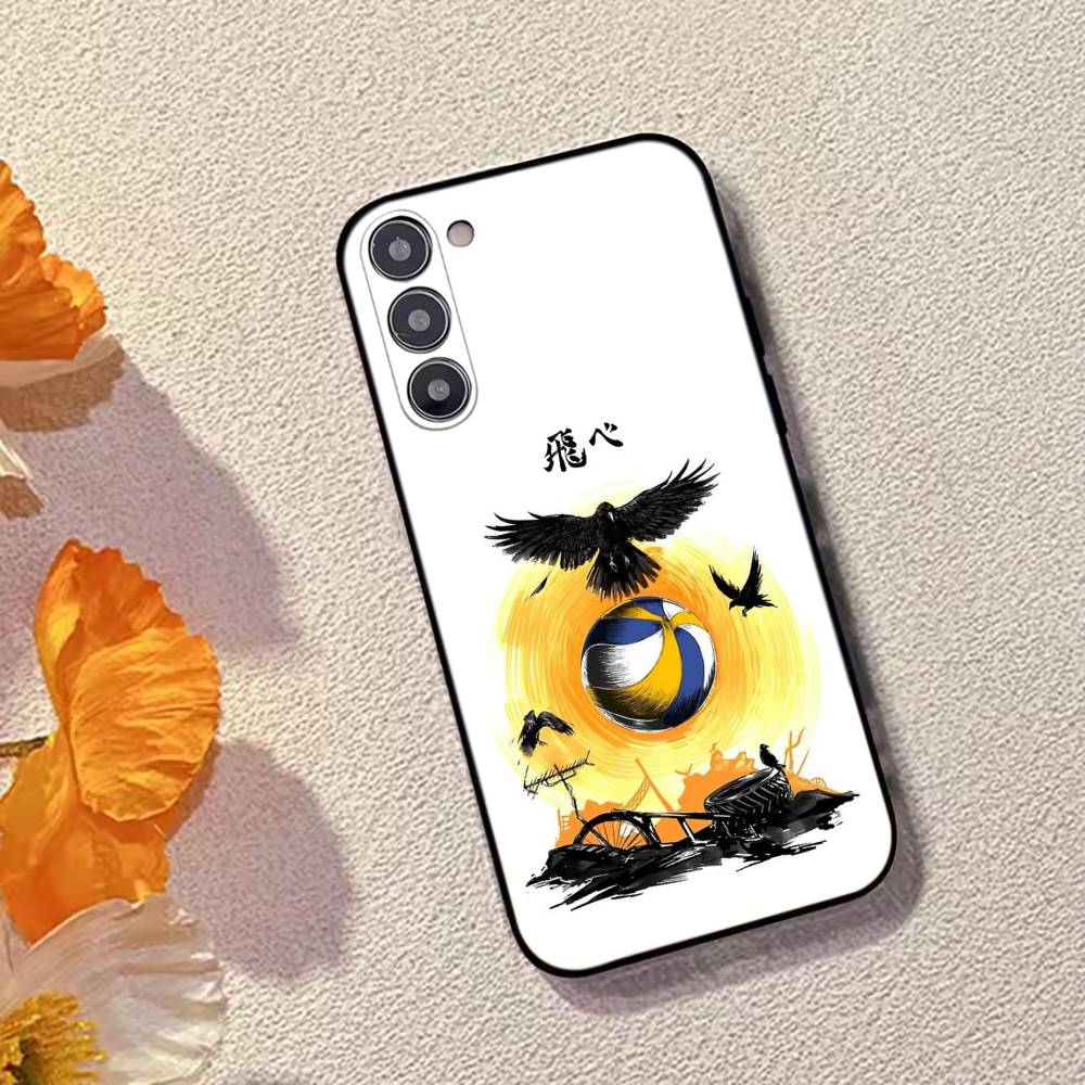 Anime H-HaiKyuu cool Phone Case Black Silicone Soft For Samsung Galaxy A73,A72,A71,A70,A53,A52,A51