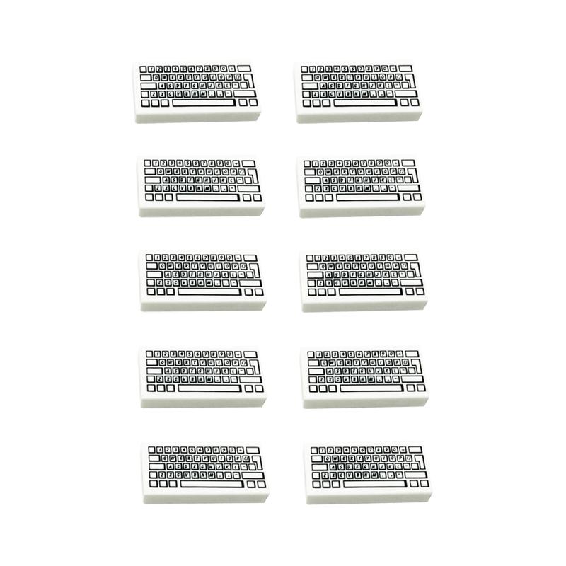 

MOC Серия Город Хобби Игрушка Идеально Для Детей Часы Мобильный Телефон Печатная Панель Клавиатура Дорожный Знак Автобусной Остановки Города Работает С Строительными Блоками