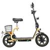 TWOFISH M5 Elite-E EEC Certified Electric Scooter with Seat and Rear Basket, 500W Motor, 48V 13Ah Battery