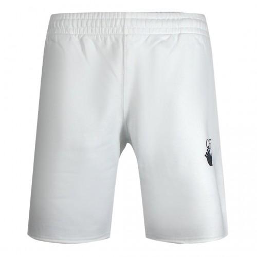 Off-White Unisex Adult Caravaggio Arrow Sweat Shorts