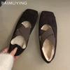 Wildleder Spitzschuhe Ballettschuhe Kurzer Plüsch Flache Slipper Lässige Baumwollschuhe 2025 Trend Walking Weich Winter Damen Zapatillas