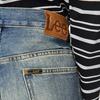 Lee Jeans Men's Medium Light Blue Moderate Straight Fit Pants LMB010141209189A09217