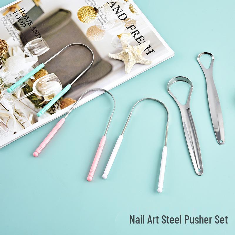 Stainless Steel Tongue Scraper and Cleaner - Oral Cleaning Tool