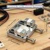 Electronics Repair Soldering Tool with Metal Body, Insulated Contact Ends, Spring Tension Parts and Stable Wire Positioning for Worktable Use