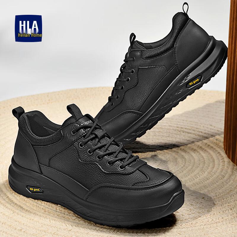 HLA Men s Versatile Casual Athletic Leather Shoes 39