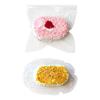 Simulated Rice Ball Squeeze Toy Food Grade Silicone Rice Ball Decompression Toy Stress Relief Simulation Food Sensory Fidget Toy