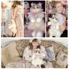 Handmade Unique Ragdoll Cat Shape Backpack Plush Animal Cat Realistic Fashion Gifts for Girls and Cat Lovers Christmas Gifts Valentine's Day Gifts