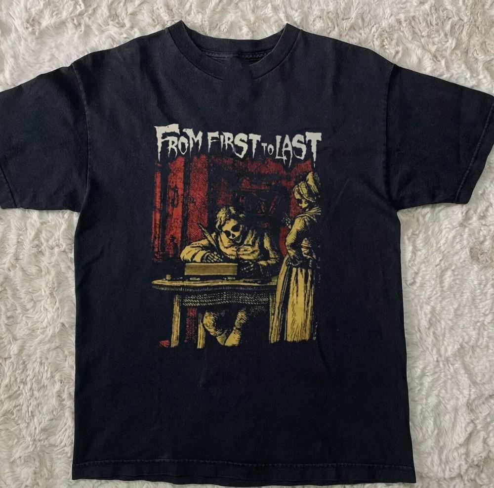 

NEW From First To Last Band Short Sleeve Black All Size Shirt Unisex T-Shirt XXXXL