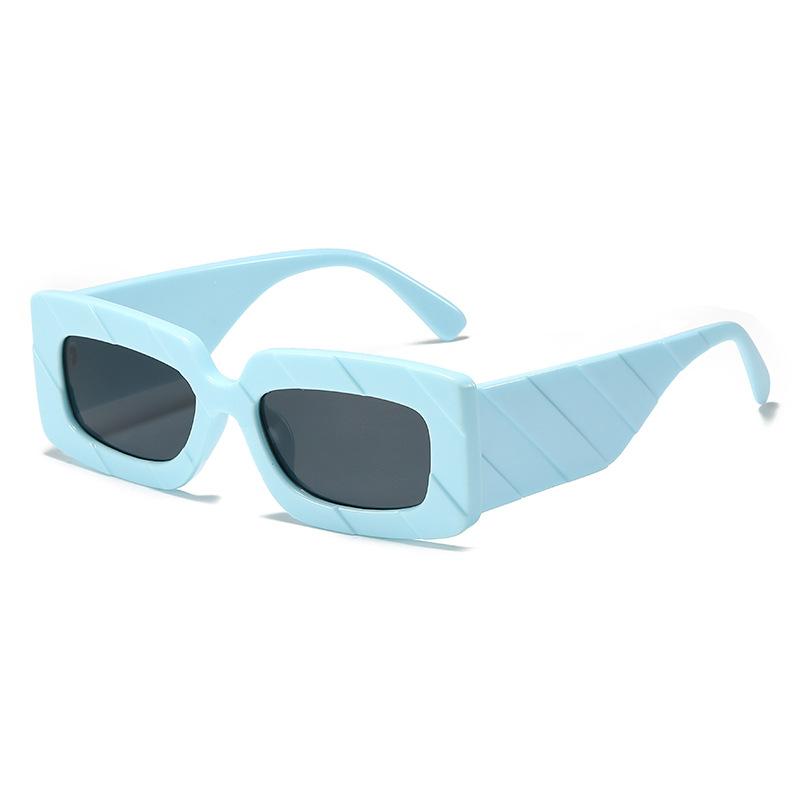Square Sunglasses, Versatile And Colorful Square Glasses, Retro Literary And Large-Frame Sunglasses.