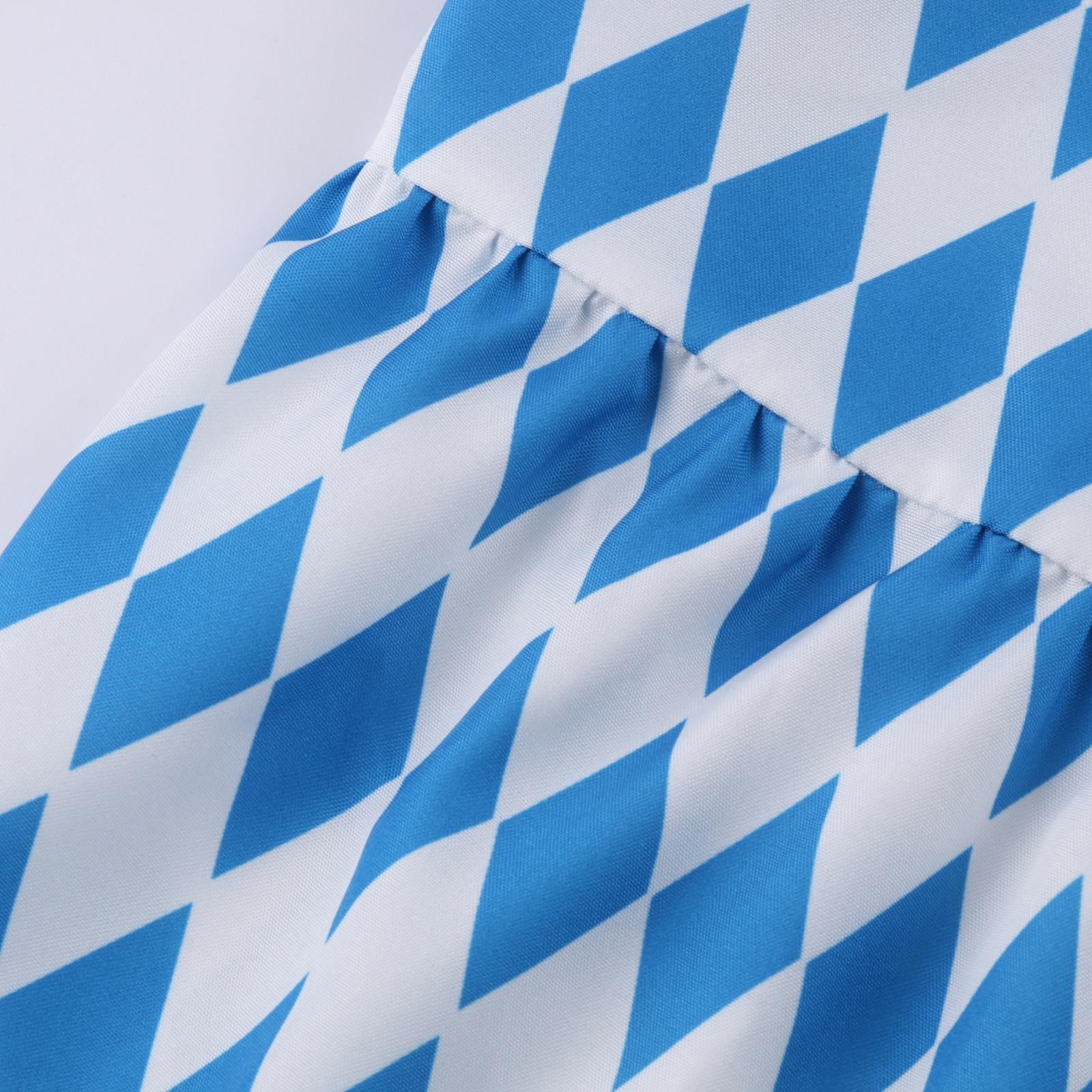 Женское летнее повседневное модное длинное платье с геометрическим принтом и вырезом — фото 6