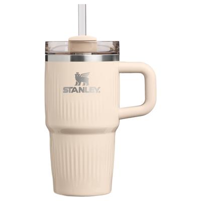 Stanley 1913 Quencher H2.0 Fluted Vacuum Insulated Tumbler, Champagne Gloss, 20 Oz / 0.59 L