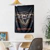 Gothic Illustrations Custom Your Name Wall Decor Tapestry Art For Pet Memorial Birthdaywedding Party Backdrop Family Gift