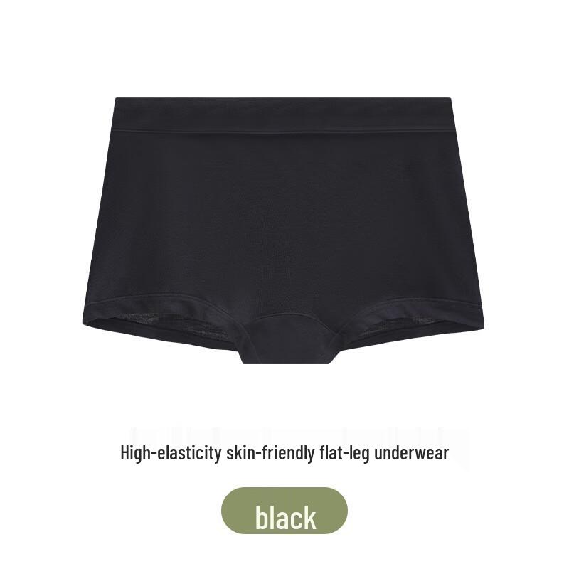 Langsha Women's Seamless Modal Boxer Briefs 3-Pack