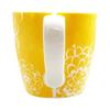 NARUMI Day+ Mug, 340cc, Yellow, Floral Print, Cute, Large, Microwave, Oven, and Dishwasher Safe, Gift Boxed, 41281-2889