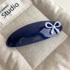 Vintage Spring Clip Hair Clips Acetate Barrettes Headdress Sweet Bow Hairpins  For Women Girls