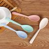 Eco Friendly Kitchen  Tableware Soup Spoon Wheat Straw Long Handle