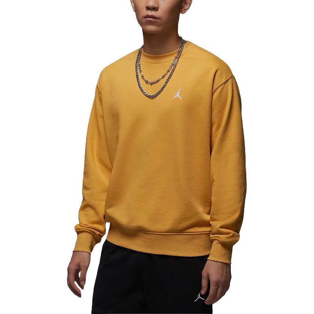 New Jordan Brooklyn Fleece Sweatshirt Men's Tawny FV7296-229