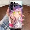 Japan Anime Phone Case For Samsung S25 S24 Ultra S23 Fe S22 S20 S21 Plus Plus 5G Fe Transparent Cover