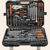 Multifunctional Auto & Motorcycle Repair Tool Set with Ratchet Socket Wrench