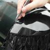 50CM Premium Glossy Black Car Wrap Film Sticker Vehicles Motocycles Wrapping Film Color Change Cover Auto Tuning Accessories