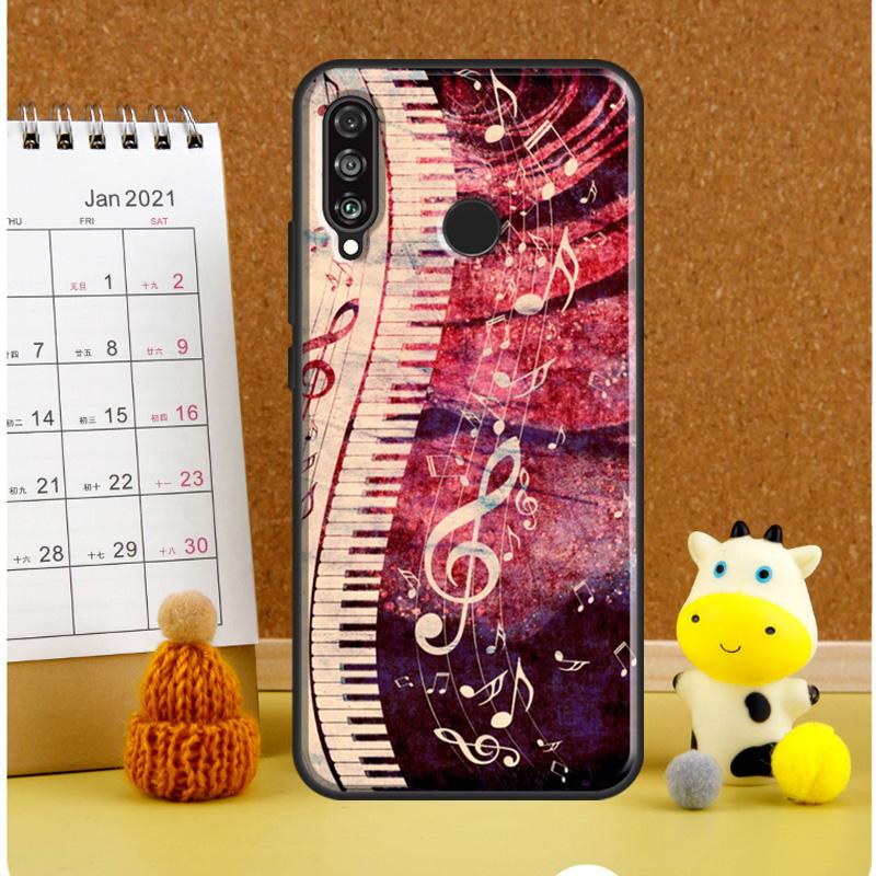 Klaviertasten Musikalisch Für Huawei Nova 9 10 SE 3i 7i 8i 11i 12i Y60 Y61 Y70 Y72 Y73 Y90 Y91 P20 P30 P40 Lite Hülle