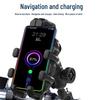 Wireless Fast-Charging Motorcycle & Scooter Phone Holder