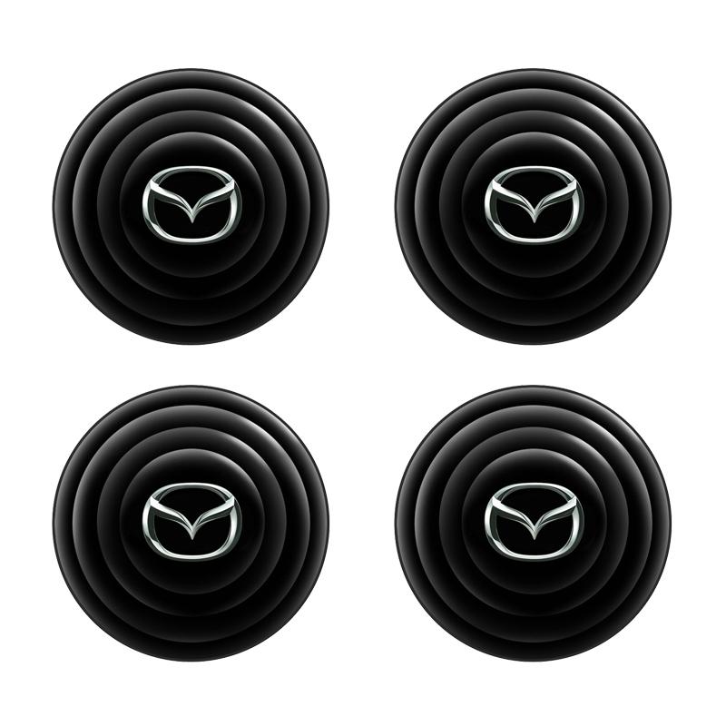 AAEW1 Car Trunk Sound Insulation Pad Universal Car Door Shock Absorbing Gasket For Mazda 3 Alexa CX30 CX-4 CX5 CX-5 CX8 CX-30 CX-9