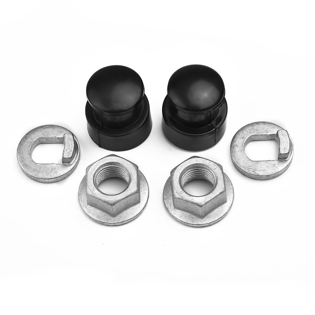 E-Bike Hub Motor Axle Nut Set - M12 Front Lock Nut, Washer & Cover For 12mm Shaft (1 Set)