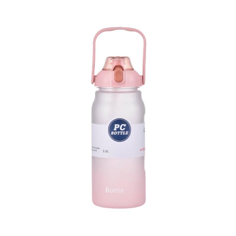 Gradient Water Bottle With 2000ml Large Capacity Durable High-temperature Resistant Ideal For Sports And Travel