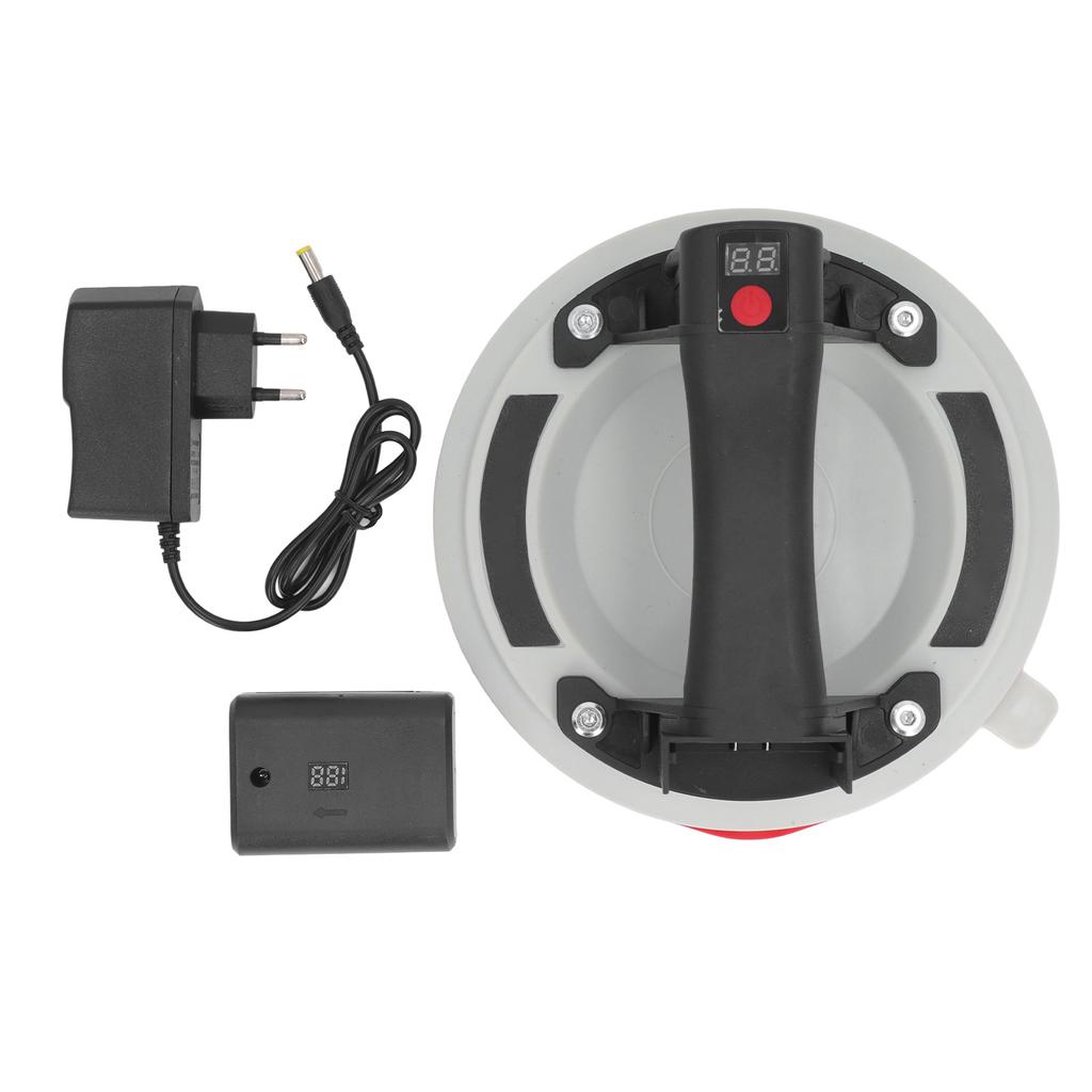 8 Inch Suction Cup Heavy Duty Electric Vacuum Lifter for Glass Tile Metal Window Windshield Lifting